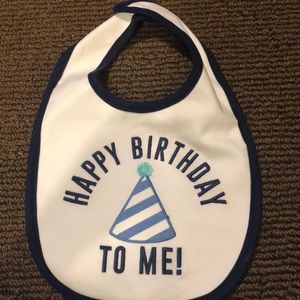 Happy birthday bib